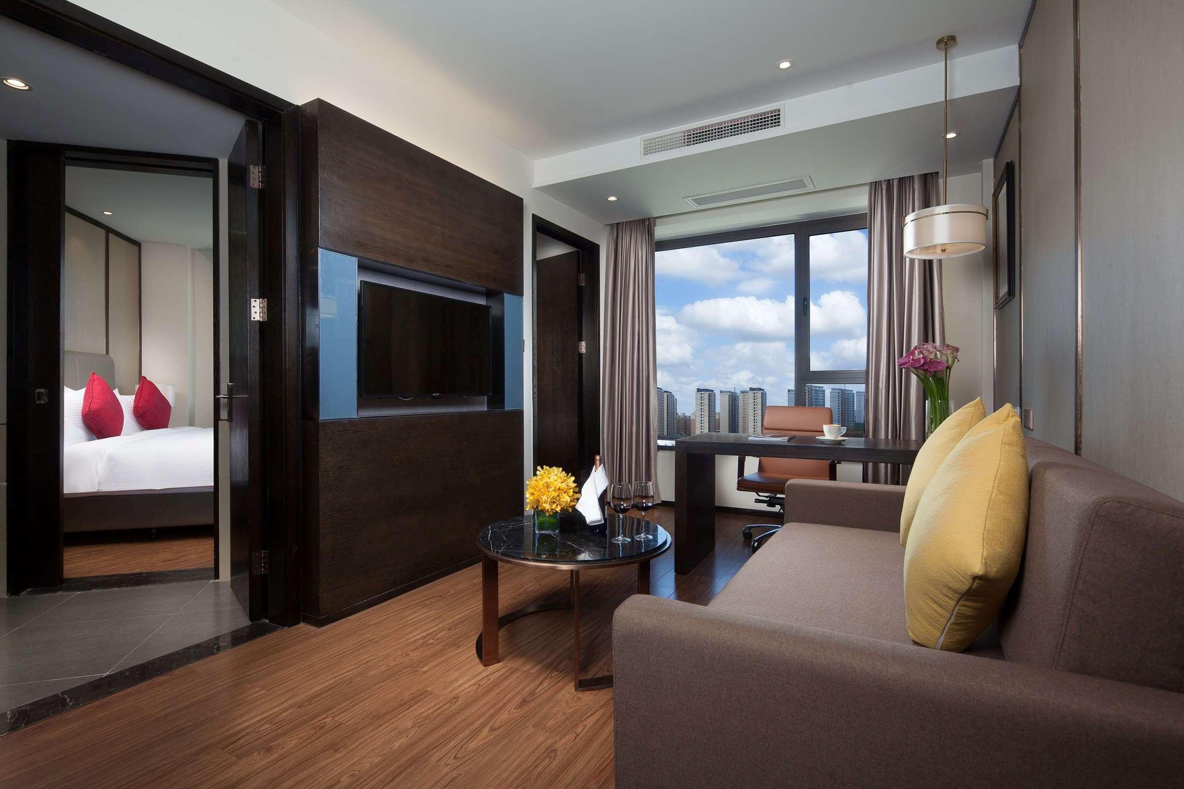 Ramada Shanghai Songjiang Bagian luar foto