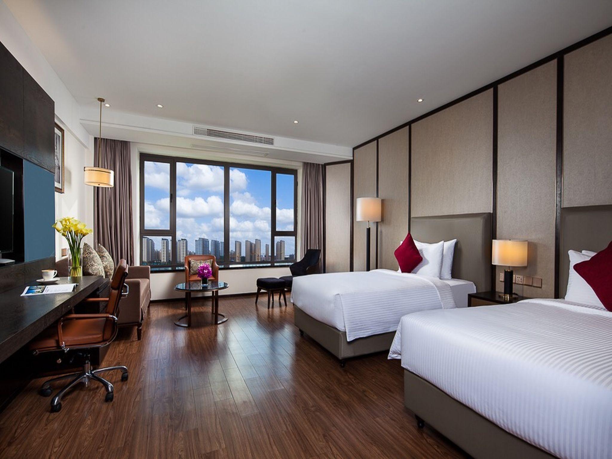 Ramada Shanghai Songjiang Bagian luar foto